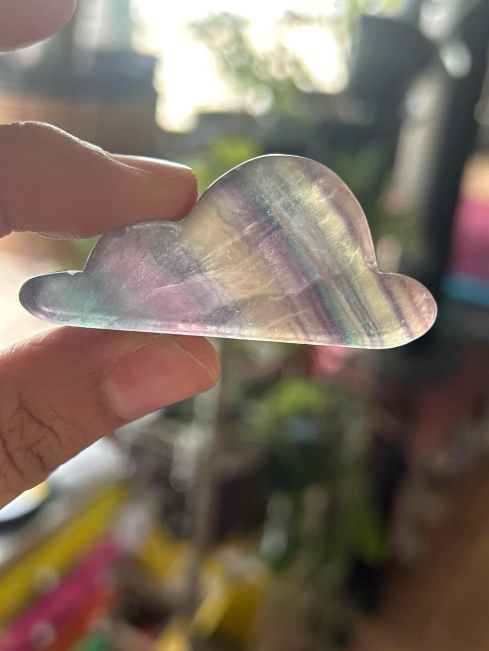 Rainbow Fluorite Cloud 2”